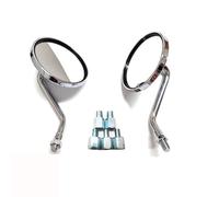 Motorcycle Rearview Mirror For XMAX Motorcycle Rearview Mirrors Retro ABS 7/8'' Handlebar 8/10MM Round Mirror Universal Motorcycle Mirror