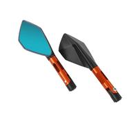 Motorcycle Rearview Mirror For XVS950 XV1900 XVS1300 XVS 950 XV 1900 XVS 1300 Motorcycle Mirrors 8MM 10MM Rearview Side Mirror Accessories(Orange)