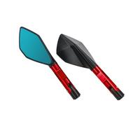 Motorcycle Rearview Mirror For XVS950 XV1900 XVS1300 XVS 950 XV 1900 XVS 1300 Motorcycle Mirrors 8MM 10MM Rearview Side Mirror Accessories(Red)