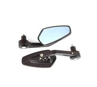 Motorcycle Rearview Mirror For Y&amaha Mt07 Mt09 Mt10 Fz1 Fz6 Fz09 Fz8 Xsr700 Xsr900 22mm Motorcycle Handlebar End Aluminum Rearview Mirror Motorbike Side Mirrors(Black)