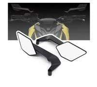 Motorcycle Rearview Mirror for Yamaha Fazer FZ6 FZ 6 XJ6 XJ 6, 2 Pcs Motorcycle Mirrors Rear View Side Mirrors, Adjustable Side Mirrors Motorbike Side Mirrors
