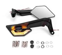 Motorcycle Rearview Mirror for Yamaha YZF-R 6 RJ 27 (ab 2017), Riding Rearview Mirror, Reversing Mirror, with Turn Signals,B