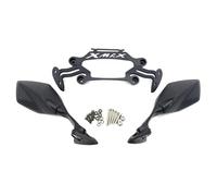 Motorcycle Rearview Mirror Front Fixed Stand GPS Bracket Motorcycle Rear View Mirrors Holder For Xmax 300 400 250 2017-2020(A)