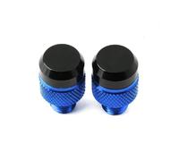 Motorcycle rearview mirror hole plug For CFMOTO 800NK 800 NK 800MT MT450 Size M10X1.25 CNC Aluminum Rearview Side Mirror Hole Cap Plug ScrewMotorcycle Accessories(Blue no logo)