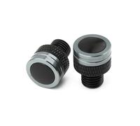 Motorcycle rearview mirror hole plug For SUZUKI V-Strom V Strom DL650 DL 650 Vstrom XT 2011-2023 Accessories Motorcycle M10 Aluminum Mirror Hole Plug Screw Bolt(Titanium No logo)