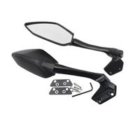 Motorcycle Rearview Mirror Left and Right Side Compatible with CF250-6, CF250-6A, 250SR, 300SR Models 2020-2022(White glass)