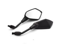 Motorcycle rearview mirror mirrors For K&AWASAKI Z900 ER6N Z800 Z750 Z1000SX Side Convex Mirror Motorcycle Rear View Mirrors(Black)