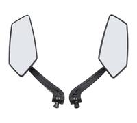Motorcycle Rearview Mirror Motorbike Handlebar Mirror Motorcycle Mirrors 2Pcs/Pair Rearview Scooter Rear Side 8mm 10mm Moto Accessories Motorbike Mirrors(Clear)