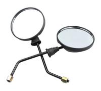Motorcycle Rearview Mirror Motorbike Handlebar Mirror Motorcycle Reverse 8mm Rearview Universal For Scooter For Rear View Side Motorbike Mirrors(2 pcs)