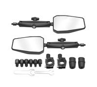 Motorcycle Rearview Mirror Motorcycle Mirrors Bolt Handlebar Mirror Universal Motorcycle Rearview Mirrors Foldable 360° Adjustment