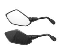 Motorcycle Rearview Mirror Motorcycle Rearview Side Mirror For Universal Motorcycles M10 Side Convex Mirror 2Pcs/Pair Mirror Motorcycle