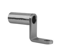 Motorcycle Rearview Mirror Mount Extender Bracket Holder Handlebar Mirror Adapter Mobile Support Stand Support Bracket(GRAY)