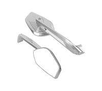 Motorcycle Rearview Mirror R1200GS LC ADV S1000XR F850GS F750GS R1250GS R1300GS CNC Aluminum Alloy Motorcycle Rearview Mirror(Silver)