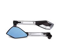 Motorcycle Rearview Mirror Rear Side Mirrors For R1250 For GS For R 1250 For GS For R 1250GS For HP 2021 R1250GS End Mirrors Glare Bluish Hawk-Eye Rearview Mirrors(Black ECX224000BL)