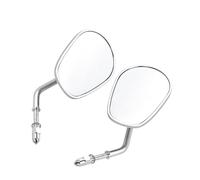 Motorcycle Rearview Mirror Rearview Side Mirror 8mm Thread Tapered Teardrop Mirrors For Touring For Softail For Dyna For Sportster XL Cruiser