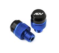 Motorcycle rearview mirror screw cover For ADV150 ADV160 ADV350 ADV Motorcycle Accessories CNC Rear View Mirror Hole Plug Screws Caps Bolts M10*1.25(Ww-3)
