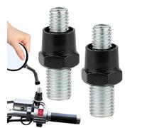 Motorcycle Rearview Mirror Screws, Double Head Fixing Screw with Transfer Magnification: two , can adjust the screws to different sizes of rearview mirror