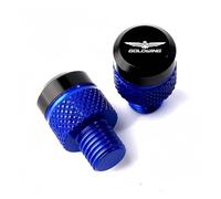 Motorcycle rearview mirror screws For 1800 GL1800 2001-2025 Motorcycle Accessories M10*1.25 Rear Mirror Hole Plugs Screw Bolts Cover(A blue)