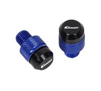 Motorcycle rearview mirror screws For C400GT C 400GT C400 GT 2019-2025 Universal Accessories Motorcycle CNC Mirror Hole Plugs Screws Bolts Cover Caps(Blue)