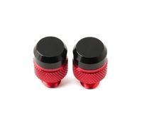 Motorcycle rearview mirror screws For CFMOTO 800NK 800 NK 800MT MT450 Size M10X1.25 Motorcycle Accessories CNC Aluminum Rearview Side Mirror Hole Cap Plug Screw(Red no logo)