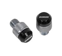 Motorcycle rearview mirror screws For G310GS G 310GS 310 GS 2017-2025 Accessories Motorcycle CNC Mirror Hole Plugs Screws Bolts Cover Caps(Titanium)
