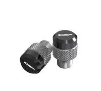 Motorcycle rearview mirror screws For HON@&DA CBF 125 150 250 500 600 600s Cbf1000 Motorcycle M10*1.25 Aluminum Screws Bolts Mirror Hole Plugs Cap(CBF Titanium)