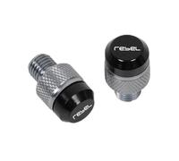 Motorcycle rearview mirror screws For HON@&DA Rebel CMX 300 500 1100 CMX300 CMX500 CMX1100 Accessories Motorcycle CNC Mirror Hole Plugs Screws Bolts Cover Caps(Titanium)