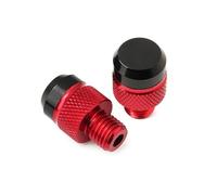 Motorcycle rearview mirror screws For HON@&DA Rebel CMX 300 500 CMX300 CMX500 2017-2021 Motorcycle M10*1.25 Aluminum Screws Bolts Mirror Hole Plugs Cap(B Red)