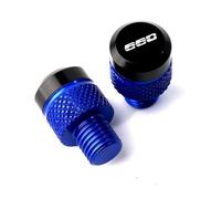 Motorcycle rearview mirror screws For Triumph Trident 660 Trident660 2021 2022 Accessories Motorcycle M10*1.25 CNC Aluminum Mirror Hole Plugs Screws Bolt(Blue-660)