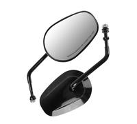 Motorcycle Rearview Mirror Silver Reflector Side Mirrors Black Modification Parts 2Pcs/Pair Rearview Mirrors