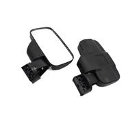 Motorcycle Rearview Mirror Square UTV Rear View Race Mirror ATV Modified Handle With 1.75" 2'' Clamp Plastic Rearview Mirrors