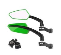 Motorcycle Rearview Mirror Universal Carbon Fiber Motorcycle Rear View Mirrors With 7/8 Handlebar Mount Clamp For Cruiser Scooter ATV Street Dirt Bike