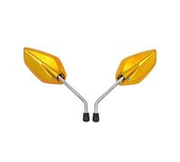 Motorcycle Rearview Mirror Universal Motorcycle Rear View Mirror Mirrors Black Electric Scooter Side Motorcycle Rear Mirrors(A)