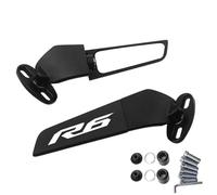Motorcycle Rearview Mirror YZFR6 YZF-R6 YZF R6 R6S Motorcycle CNC Rearview Mirror Fixed Wing(001)