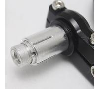 Motorcycle Rearview Mirrors 1 Pair Spherical Glass Mirror Having Aluminum Cover 7/8 Inch (22 mm) Handlebar End Mount Wide-angle Adjustable for Enhanced Safety