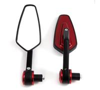 Motorcycle Rearview Mirrors 7/8'' 22mm Motorcycle Bar End Side Rear View Mirror Rearview Mirrors Motorbike Rearview Mirror Upgrade Accessories