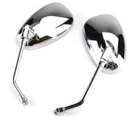 Motorcycle Rearview Mirrors Compatible With Suzuki 10mm Chrome Motorcycle Rear View Side Mirrors Motorbike Rearview Mirror Upgrade Accessories