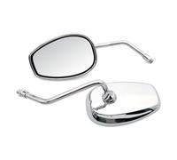 Motorcycle Rearview Mirrors Compatible With Suzuki Universal 10mm Motorcycle Rearview Mirrors Scooter Chrome Side Mirror Motorbike Rearview Mirror Upgrade Accessorie