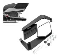 Motorcycle Rearview Mirrors for BMW Motorrad C 400 GT, Adjustable Rotating Side Mirror Wind Wing, Stealth Rearview Mirrors Modified Accessories,A