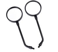 Motorcycle Rearview Mirrors For KZ1000-A3 1979 For KZ1000-A3A 1979 For KZ1000-A4 1980 1 Pair Black Motorcycle 10mm Round Rear View Mirror Motorbike Rearview Mirror Accessories