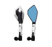 Motorcycle Rearview Mirrors For MSX125 For Monkey 125 CBR600RR Accessories(Silver)