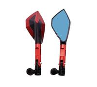 Motorcycle Rearview Mirrors For MT 07 09 GSX R600 R750 Accessories(RED)