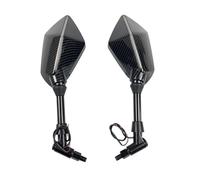Motorcycle Rearview Mirrors Universal 10mm Motorcycle With LED Light Rearview Mirror Rear View Mirrors Housing Side FOR R1200gs R1200GS R1200RT