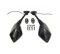 Motorcycle Rearview Mirrors With Turn Light Side Mirror For Suzuki Gsxr 600 K7(Pure black)