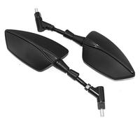 Motorcycle Rearview Reversing Mirrors For Suzuki SV650 SV650X SV650/S Motorcycle Adjustabale Side Rearview Mirrors Bar Rear View Mirror Replacement(Black)