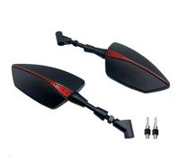Motorcycle RearView Side Mirror For CFMOTO 150NK 250NK 400NK 650NK 650MT 360°rotatable Handlebar Rearview Mirror(RED)