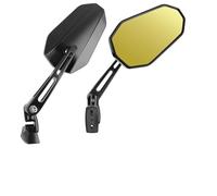 Motorcycle Rearview Side Mirror For Suzuki GSXR 600 GSXR 750 GSXR 1000 360°rotatable Handlebar Fold The Rearview Mirror(Black 2.)