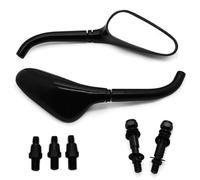 Motorcycle RearView Side Mirror For Virago XV 250 500 535 700 750 920 1100 Auxiliary Parking Reversing Mirror(BLACK 2)