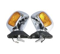 Motorcycle Rearview Side Mirror W/Turn Signal For Goldwing GL1800 2001 2002 2003 2004 2005 2006 2007 2008-2017