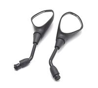 Motorcycle Rearview Side Mirrors Universal 10mm Motorcycle Rearview Mirror Left&Right Rear View Mirrors Housing Side Mirror For F800GS F700GS F750GS F650GS